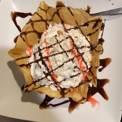LA Antigua Restaurant - Fried ice cream