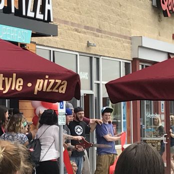 MOD Pizza - The ribbon is cut just before noon on Friday, June 23, 2017! - Fast Food Near Me - Highland, Indiana