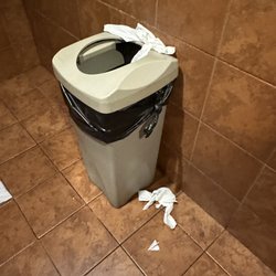 Dirty bathrooms