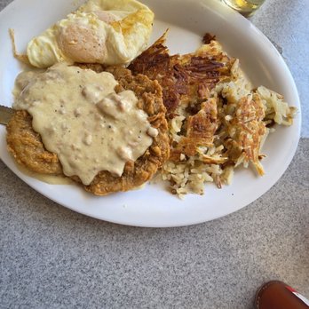 Schooner or Later - Chicken Fried Steak with Hashbrowns - Sandwiches Near Me - Long Beach, California Schooner or Later - Chicken Fried Steak with Hashbrowns - Sandwiches Near Me - Long Beach, California