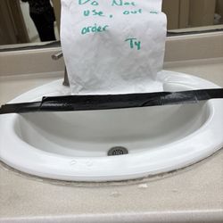St Vincent De Paul Society - Broken sink