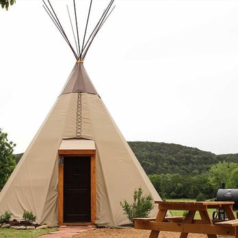Tipis on the Guadalupe - Vacation Rentals Near Me - New Braunfels, Texas Tipis on the Guadalupe - Vacation Rentals Near Me - New Braunfels, Texas
