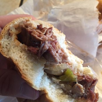 Wolfsen's Meat & Sausage - Tri-tip sandwich...7$ Very good! - Meat Shops Near Me - Gustine, California Wolfsen's Meat & Sausage - Tri-tip sandwich...7$ Very good! - Meat Shops Near Me - Gustine, California
