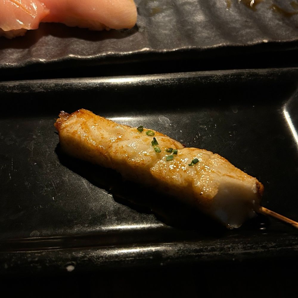Katana - Sea bass skewer - Sushi Bars Near Me - West Hollywood, California Katana - Sea bass skewer - Sushi Bars Near Me - West Hollywood, California