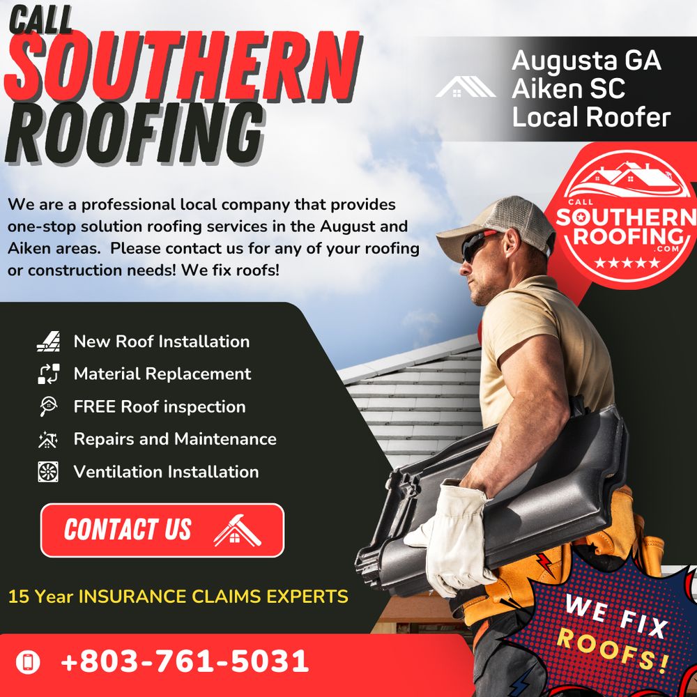 Slide of Call Southern Roofing