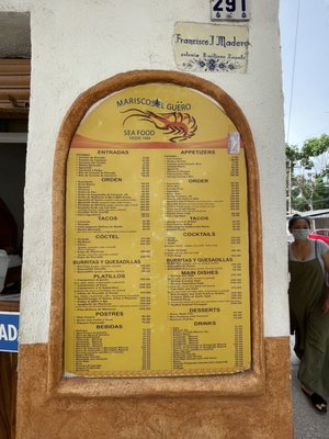 Menu photo 7 Mariscos El Güero Puerto Vallarta, JAL Menu photo 7 Mariscos El Güero Puerto Vallarta, JAL