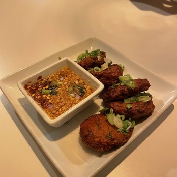 Wee Thai Food - Fried fish cake (5) - Thai Near Me - Lowell, Massachusetts