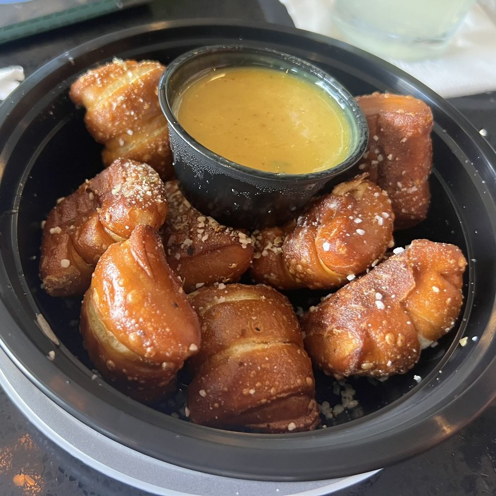 Cheba Hut Toasted Subs - Pretzel bites with honey mustard - Bars Near Me - Austin, Texas