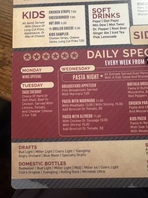 Menu photo 7 Griffith Tavern Armagh, PA Menu photo 7 Griffith Tavern Armagh, PA