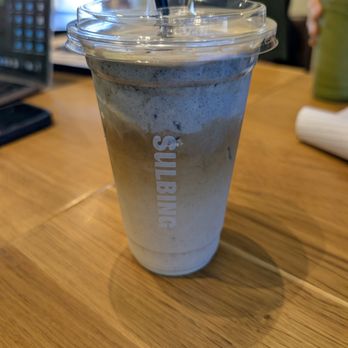 Sulbing - Black sesame latte - Desserts Near Me - Santa Clara, California Sulbing - Black sesame latte - Desserts Near Me - Santa Clara, California