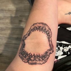 Sinister Ink - Shark jaws by Kayla