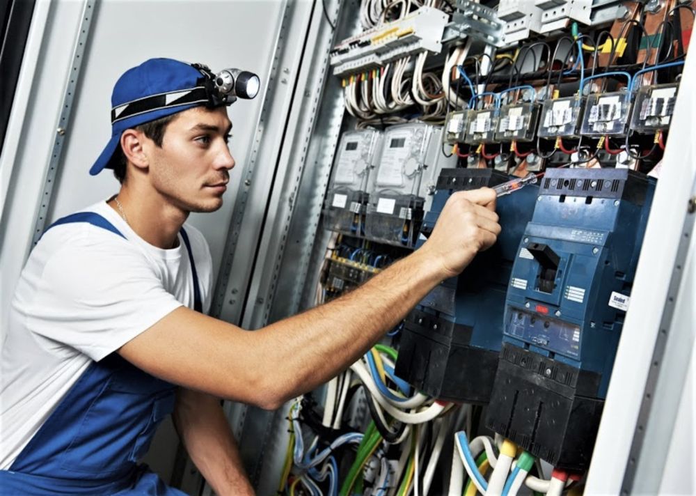 Slide of HDJ Electric Service