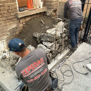 Zepedas Concrete - Installing rebar - Masonry/Concrete Near Me