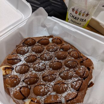 Chat Tea Eastvale - Bubble waffle. Very good! - Bubble Tea Near Me - Eastvale, California