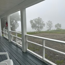 Shared Front porch of "Oceanside" units.