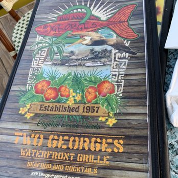 Two Georges Waterfront Grille - Menu at two George's - Seafood Near Me - Boynton Beach, Florida Two Georges Waterfront Grille - Menu at two George's - Seafood Near Me - Boynton Beach, Florida