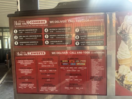 Menu photo 1 Hicks Hometown Drive-In Chillicothe, MO