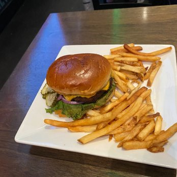 Dave & Buster's Pelham Manor - All American Cheeseburger - Sports Bars Near Me - Pelham Manor, New York