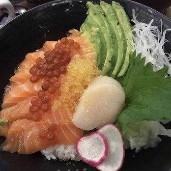 Komé - Hokkai - don, favorite lunch special(avocado not included). - Japanese Near Me - Austin, Texas Komé - Hokkai - don, favorite lunch special(avocado not included). - Japanese Near Me - Austin, Texas
