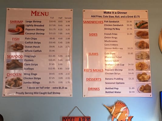 Menu photo 6 Lawrence's Fish & Shrimp Hillside, IL