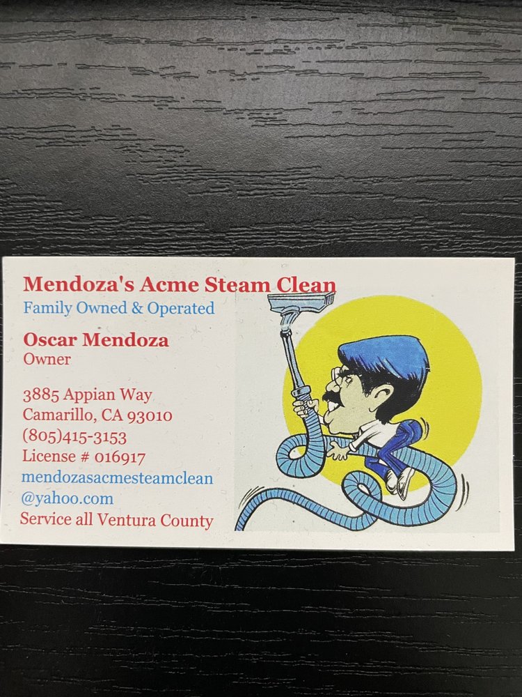 MENDOZA’S ACME STEAM CLEAN 15 Photos 3885 Appian Way, Camarillo