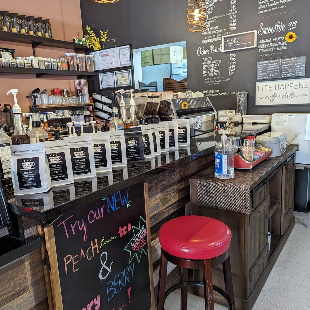 Heritage Cafe - Tons of coffee and drinks to choose from - Coffee & Tea Near Me - Friendswood, Texas Heritage Cafe - Tons of coffee and drinks to choose from - Coffee & Tea Near Me - Friendswood, Texas