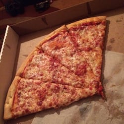 Giovanni's Pizza - Don't get the "12 cut." I feel like they just cut it more times. Get an 8 cut.
