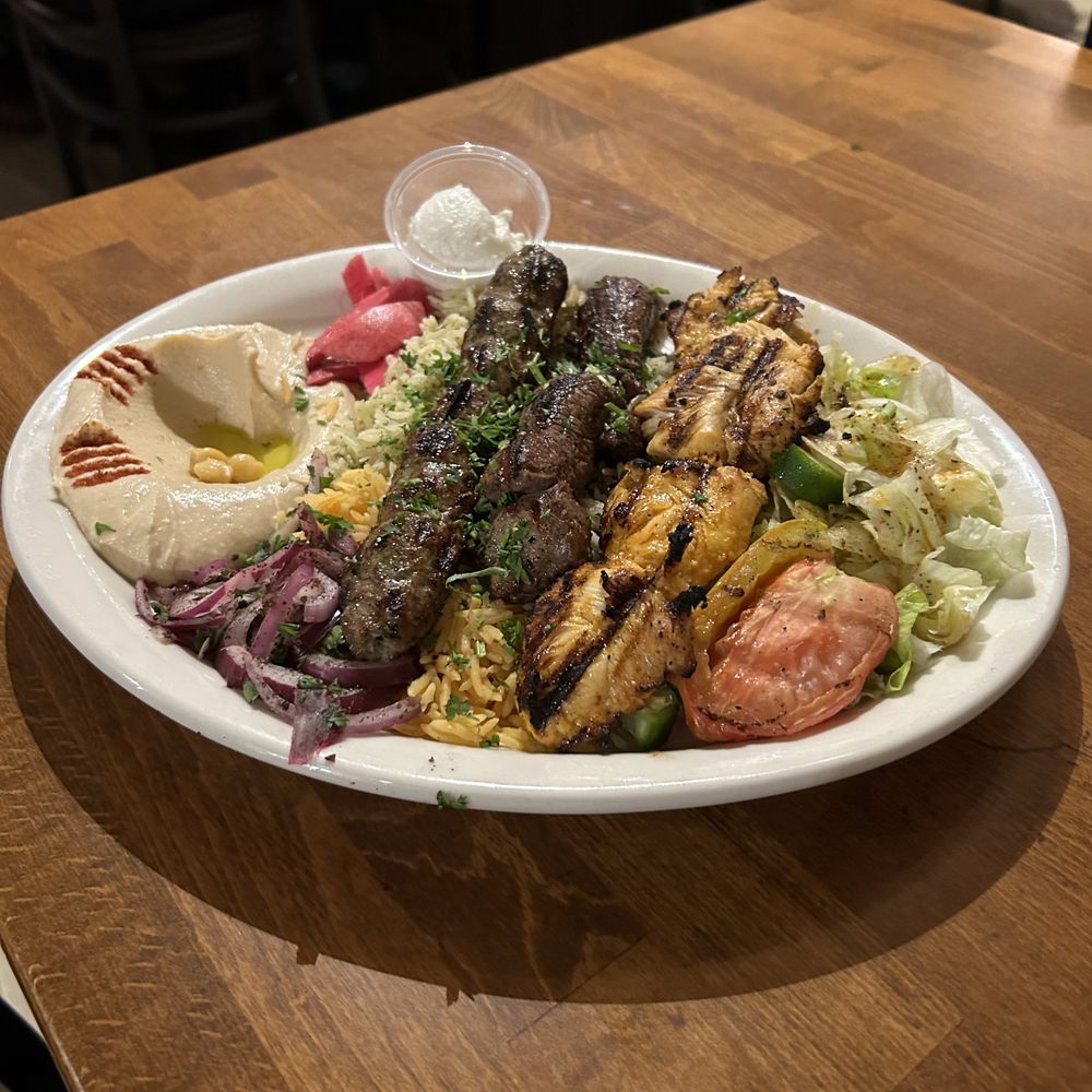 Taboon Mediterranean - Kabob Plate - Mediterranean Near Me - Long Beach, California Taboon Mediterranean - Kabob Plate - Mediterranean Near Me - Long Beach, California