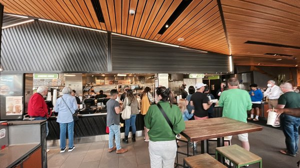 Photo of Shake Shack Las Vegas - NYNY Hotel - Las Vegas, NV, US. Pick up area