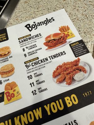 Menu photo 1 Bojangles Manor, TX