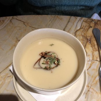 Stir - Parsnip and roasted pear soup - New American Near Me - Philadelphia, Pennsylvania