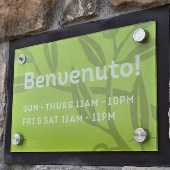 Olive Garden - The Welcome sign in Italian. - Italian Near Me - Roanoke, Virginia
