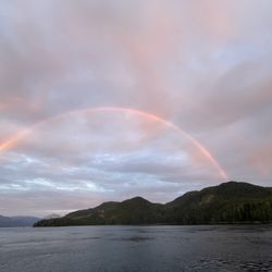 Orbridge - A double rainbow over Baranof Island