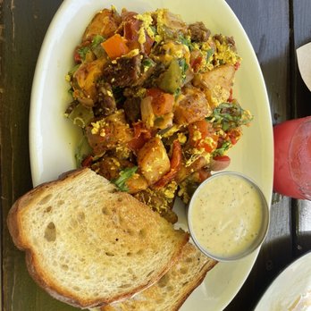 The Wild Chive - Scramble - Vegan Near Me - Long Beach, California