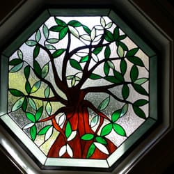 West of the Moon Stained Glass