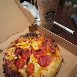 Personal size pepperoni pizza is $7.50