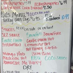 Uncle Jacks Kitchen - 2nd menu