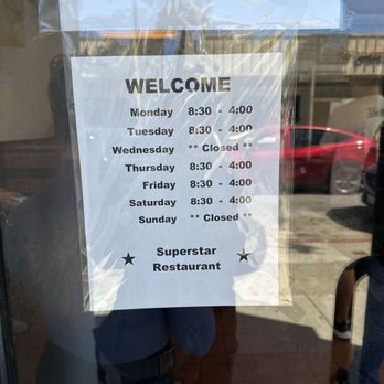 Superstar Restaurant - Hours - Filipino Near Me - San Francisco, California Superstar Restaurant - Hours - Filipino Near Me - San Francisco, California