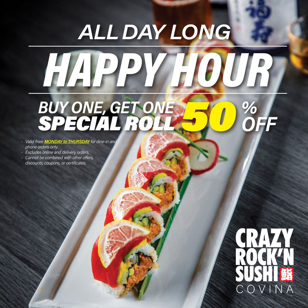 Crazy Rock'N Sushi - Covina