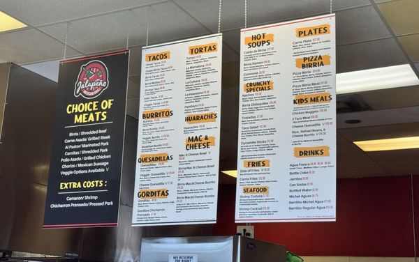 Menu photo 1 Jalapeño Mexican Grill Santa Rosa, CA Menu photo 1 Jalapeño Mexican Grill Santa Rosa, CA