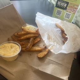 beer battered French Fries beer battered French Fries