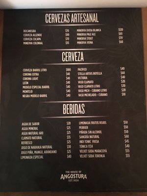 Menu photo 3 Lucerna Ciudad de Mexico, DIF Menu photo 3 Lucerna Ciudad de Mexico, DIF
