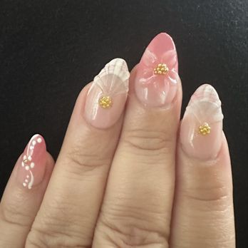 Radiance Nails & Spa - My nails, I picked different colors to go with my dress but they turned out so good! - Nail Salons Near Me - Temecula, California
