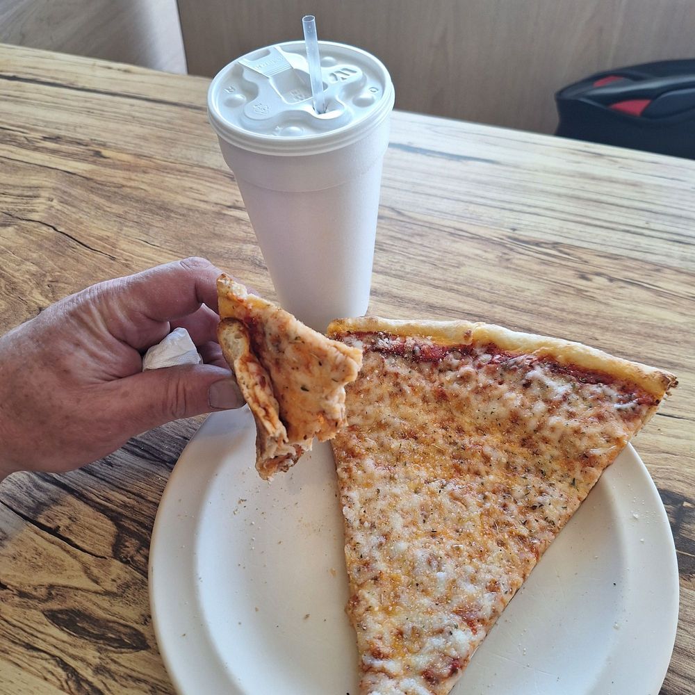 Two slice and a drink lunch special Two slice and a drink lunch special
