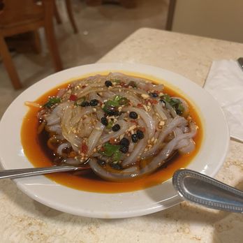 CIE Sichuan Cuisine - Cold dressing clear noodles - Szechuan Near Me - Indio, California CIE Sichuan Cuisine - Cold dressing clear noodles - Szechuan Near Me - Indio, California