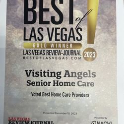 Visiting Angels - WINNER OF BEST OF LAS VEGAS! SECOND YEAR IN A ROW!