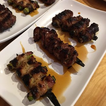 GoBistro - Yakitori: Bacon Asparagus $4.00, Beef Tenderloin $5.00, Negimaki $4. All very good. - Sushi Bars Near Me - Hollywood, Florida GoBistro - Yakitori: Bacon Asparagus $4.00, Beef Tenderloin $5.00, Negimaki $4. All very good. - Sushi Bars Near Me - Hollywood, Florida