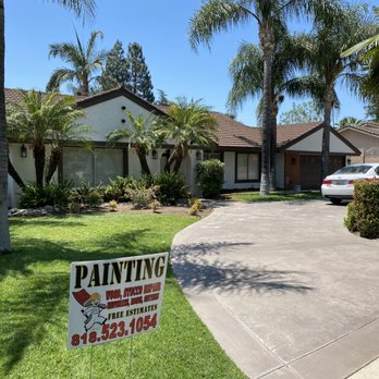 John Keith Painting - Replaced all Facia boards and stained all exterior wood. Stucco repair and exterior house paint. - Painters Near Me John Keith Painting - Replaced all Facia boards and stained all exterior wood. Stucco repair and exterior house paint. - Painters Near Me