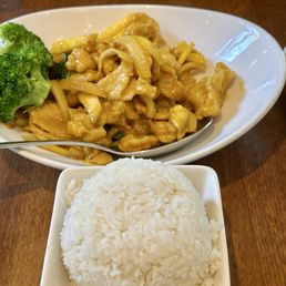 Mango Chicken & Cup of Jasmine Rice Mango Chicken & Cup of Jasmine Rice