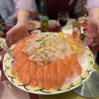 Ocean Bay Seafood Restaurant - Salmon & Conch Sashimi - Seafood Near Me - Elmhurst, New York Ocean Bay Seafood Restaurant - Salmon & Conch Sashimi - Seafood Near Me - Elmhurst, New York